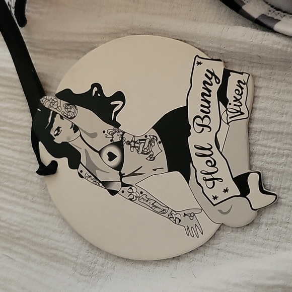 Hell Bunny Vixen Sammi Highwaist Bikini Bottom - Picture 5 of 5